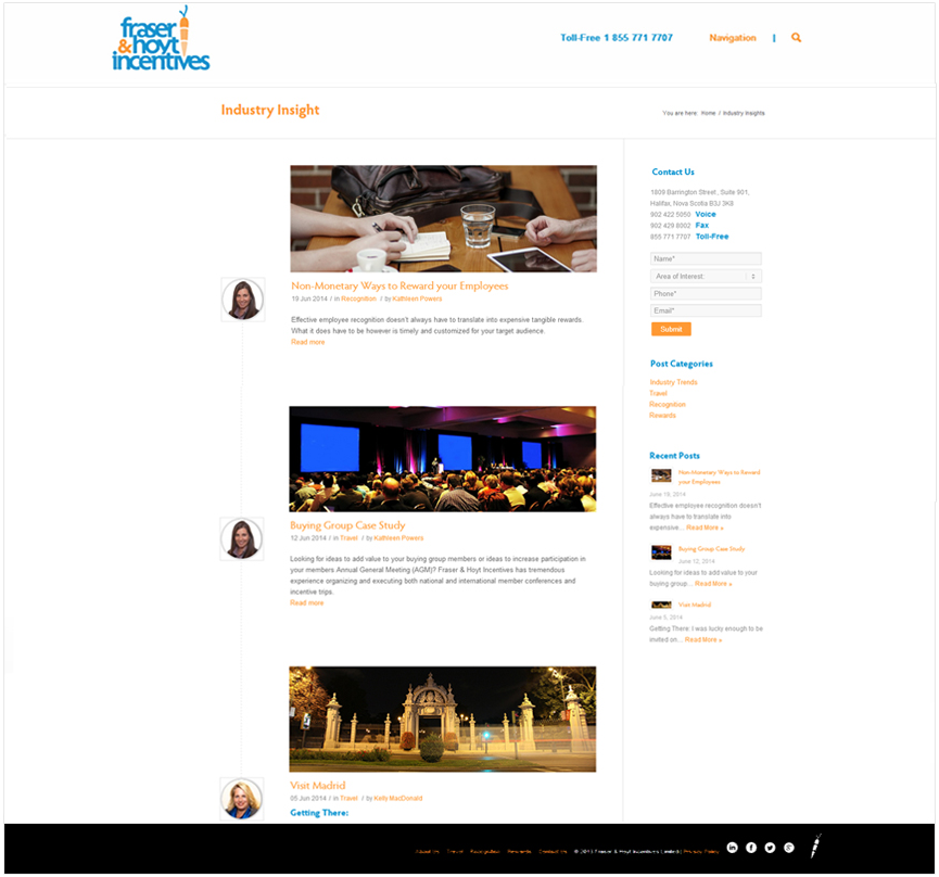 Fraser & Hoyt Incentives