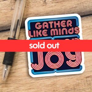 GLMSJ Series 1: Edison Twins Spread Joy sticker