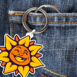 GLMSJ Series 2: Sonflower Spread Joy keychain