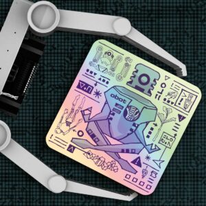 OBOTICS: Element holographic sticker